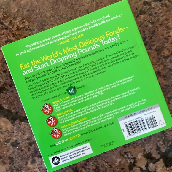 NWOT Eat It TO Beat It Diet Plan BOOK - Picture 6 of 6